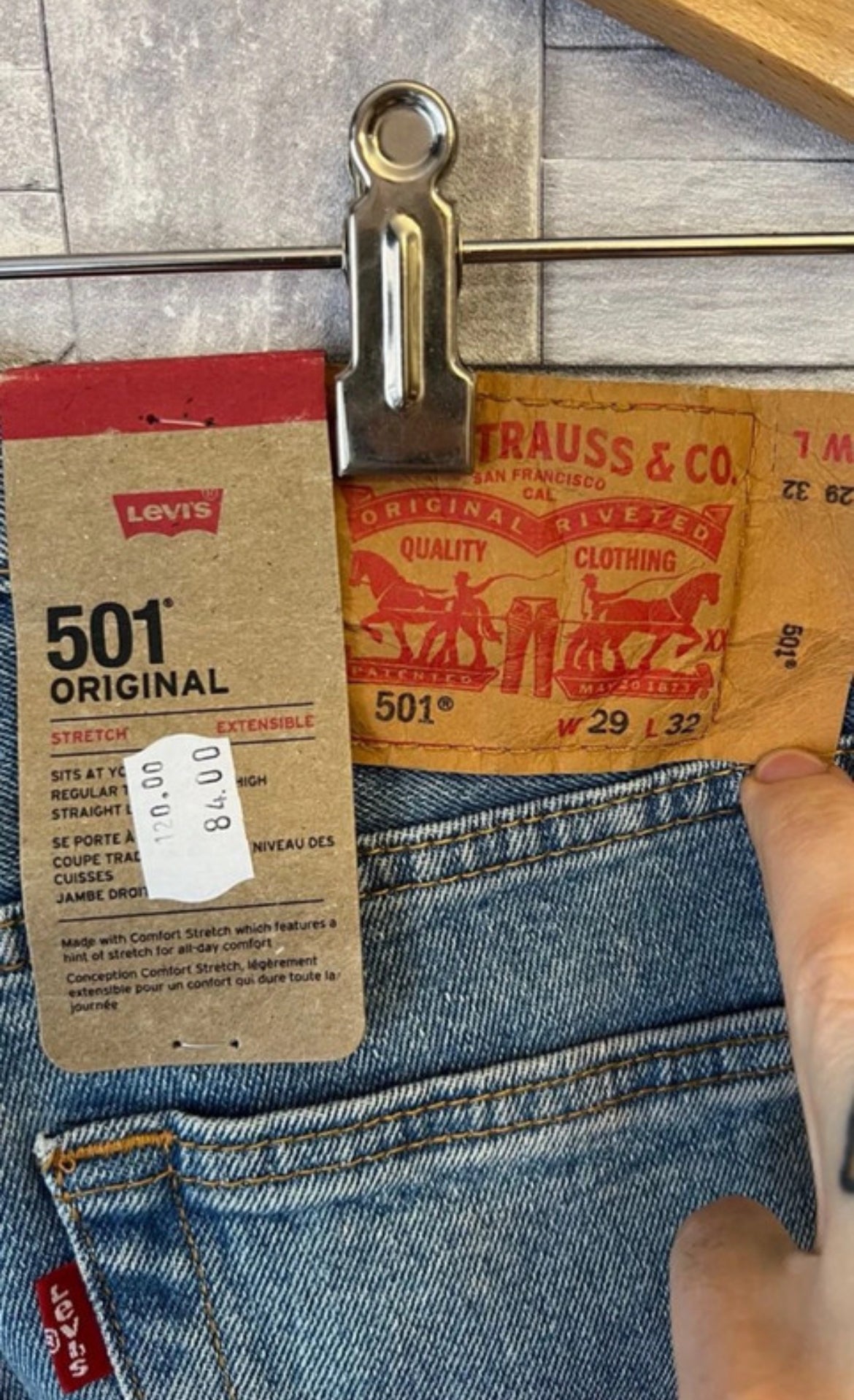 Pantalones Levis 501