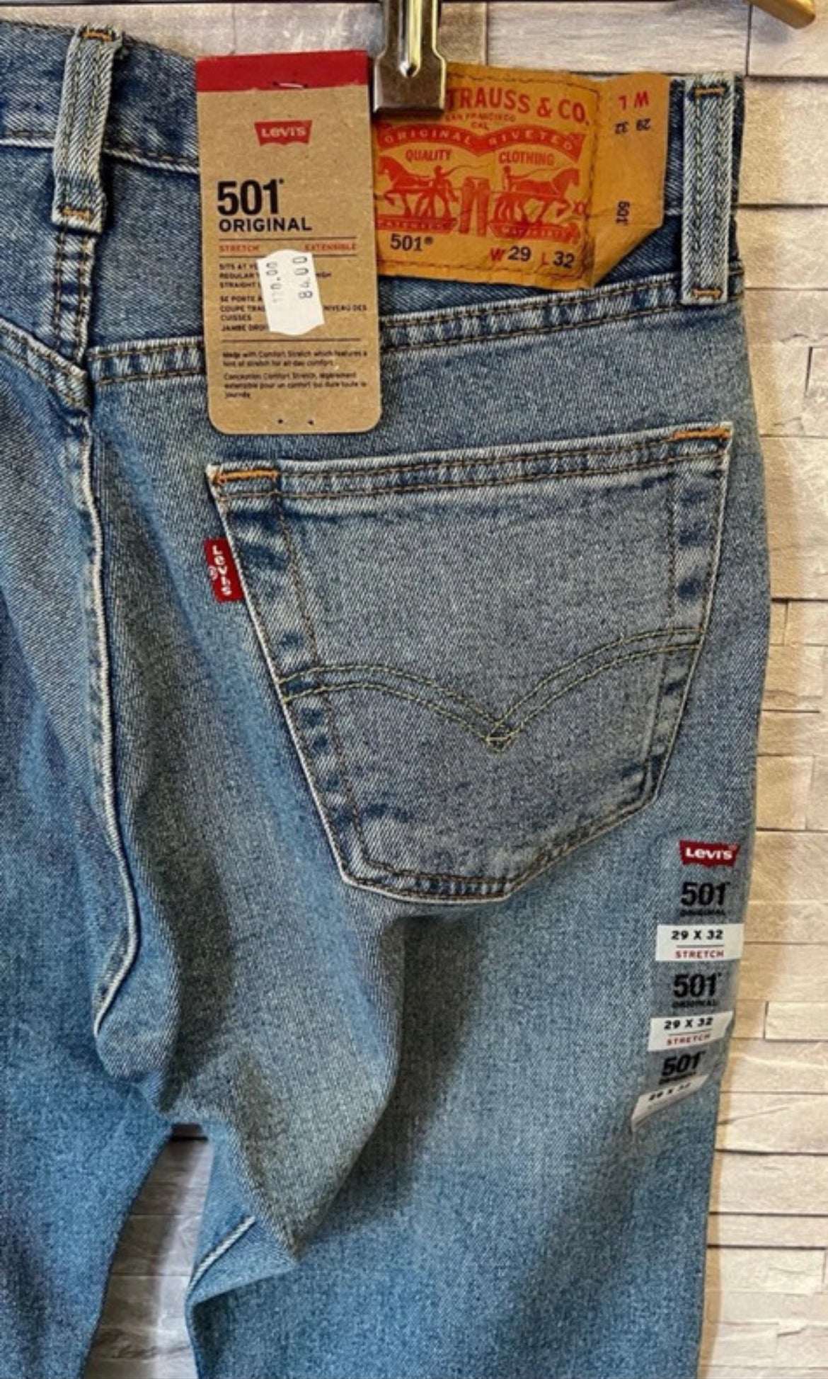 Pantalones Levis 501
