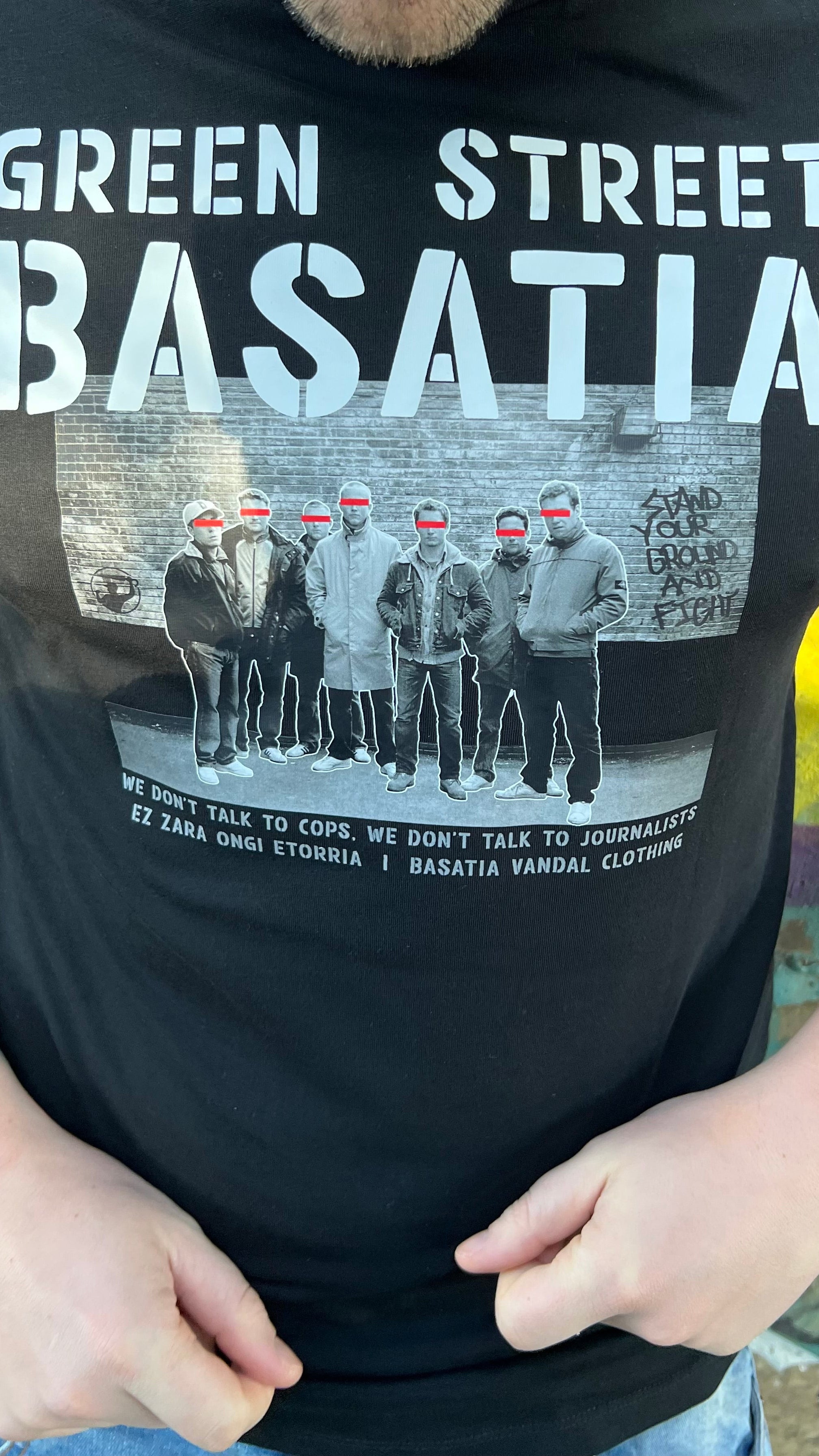 Camiseta "Green street Basatia"