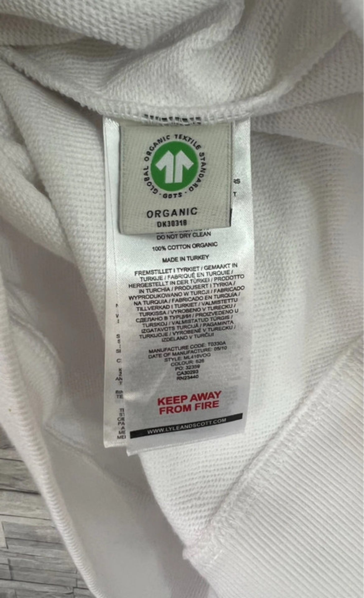 Sudadera lyle & scott