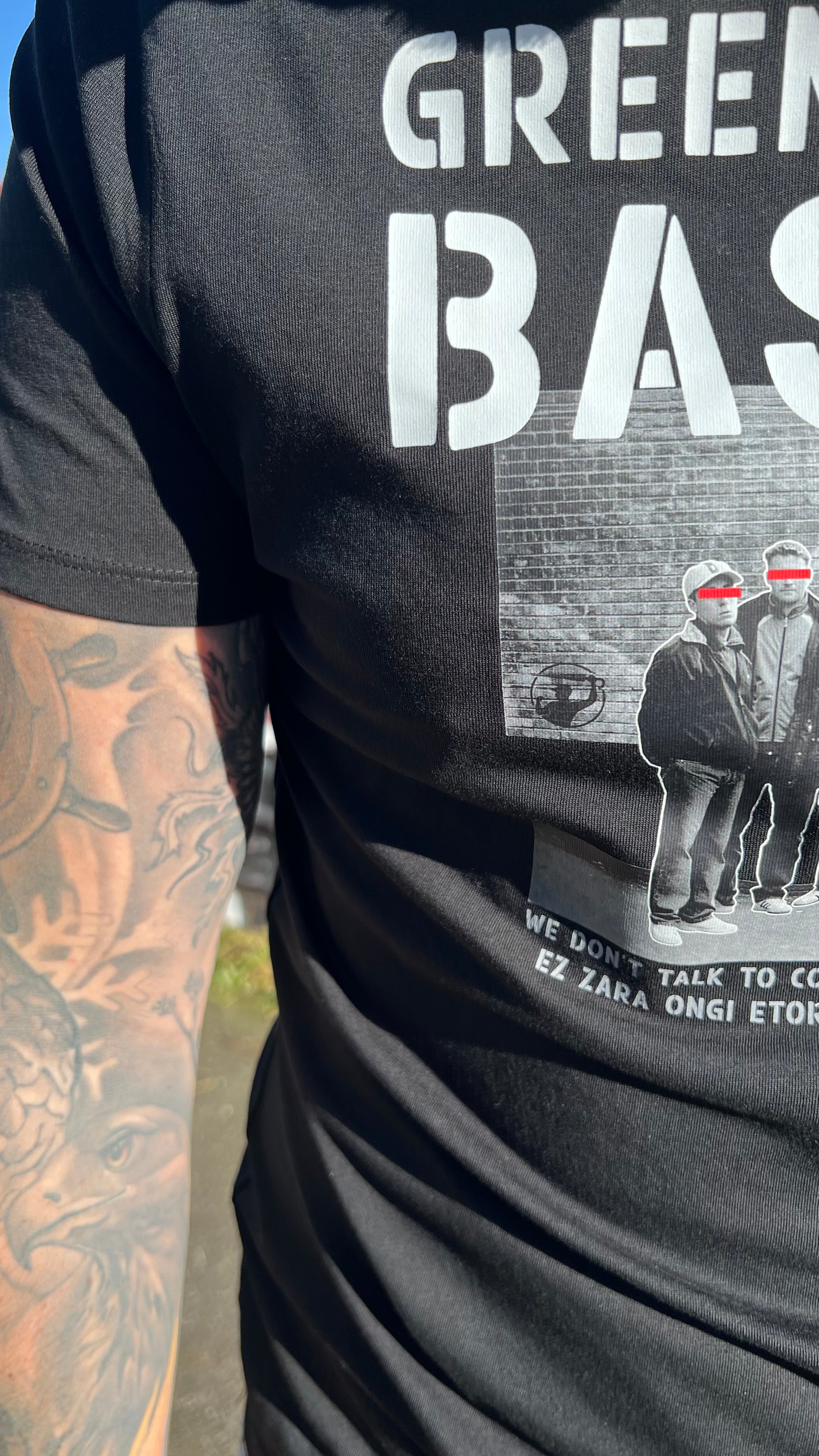 Camiseta "Green street Basatia"