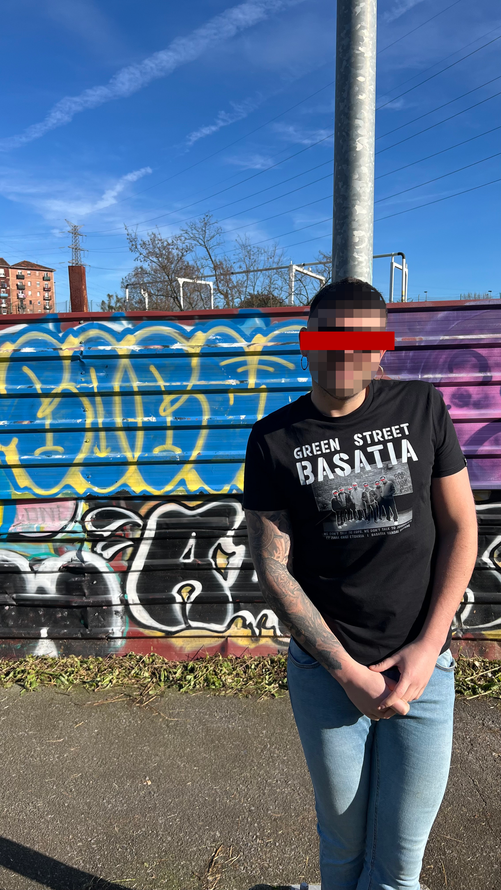 Camiseta "Green street Basatia"