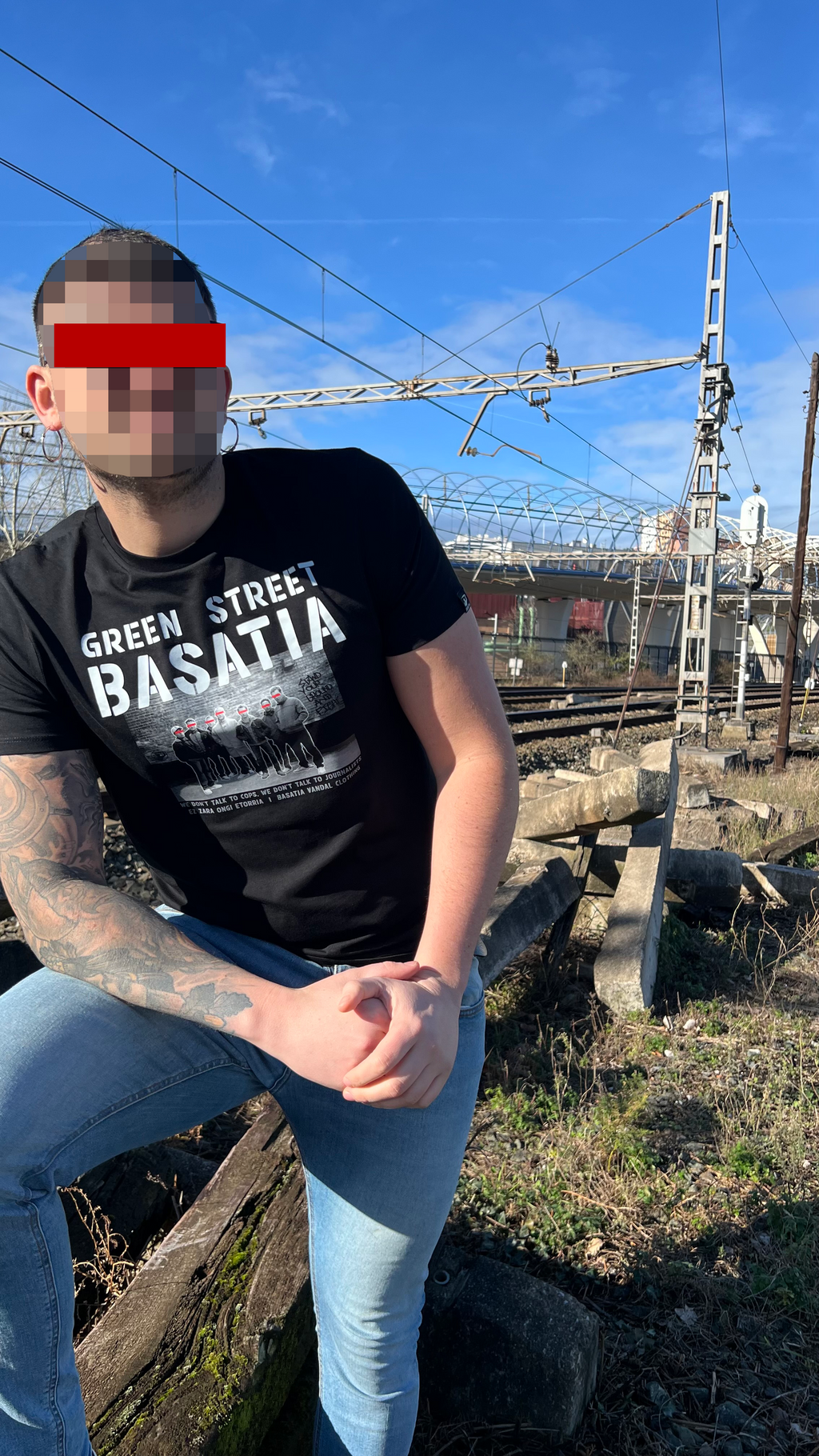 Camiseta "Green street Basatia"