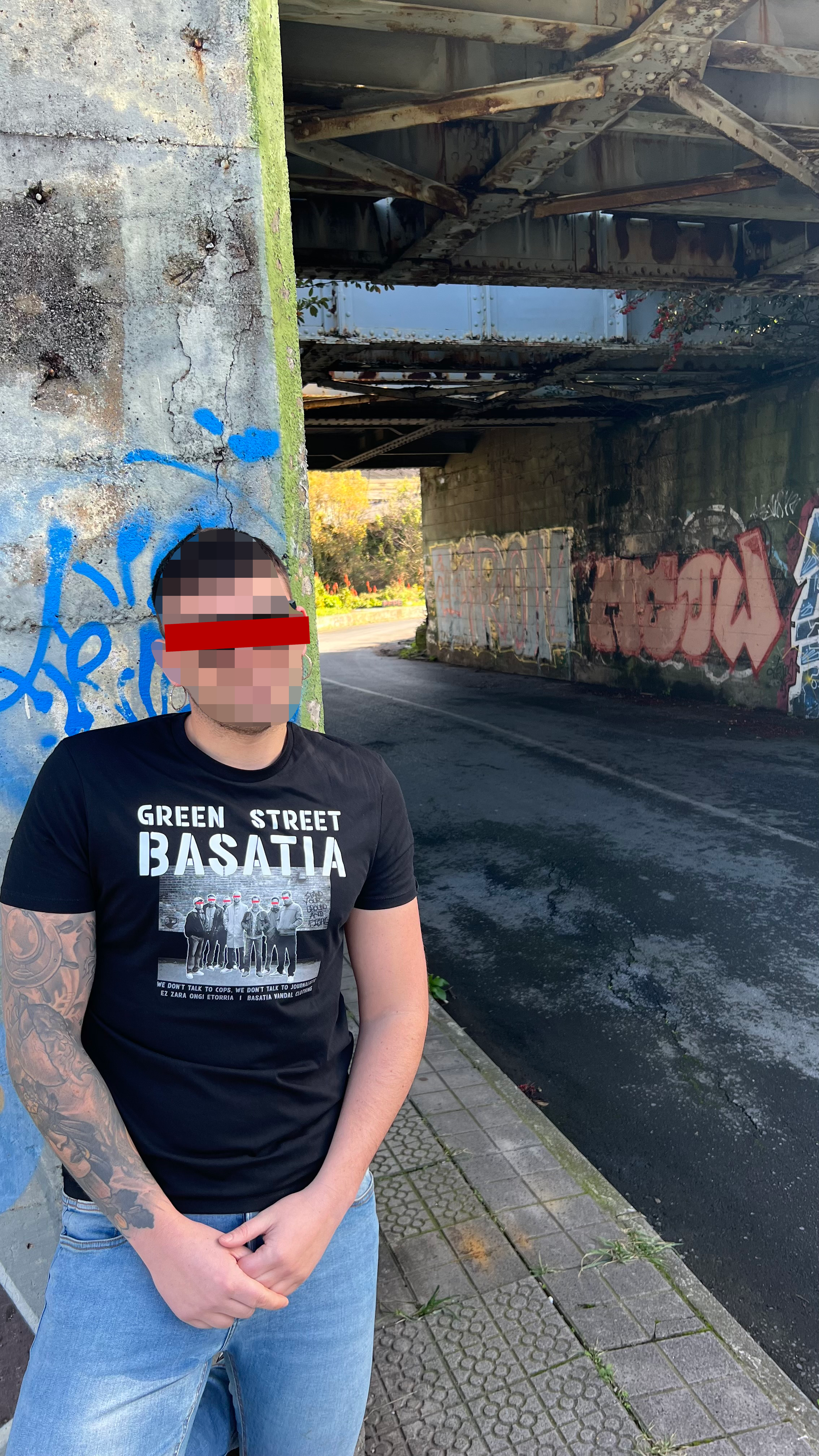 Camiseta "Green street Basatia"