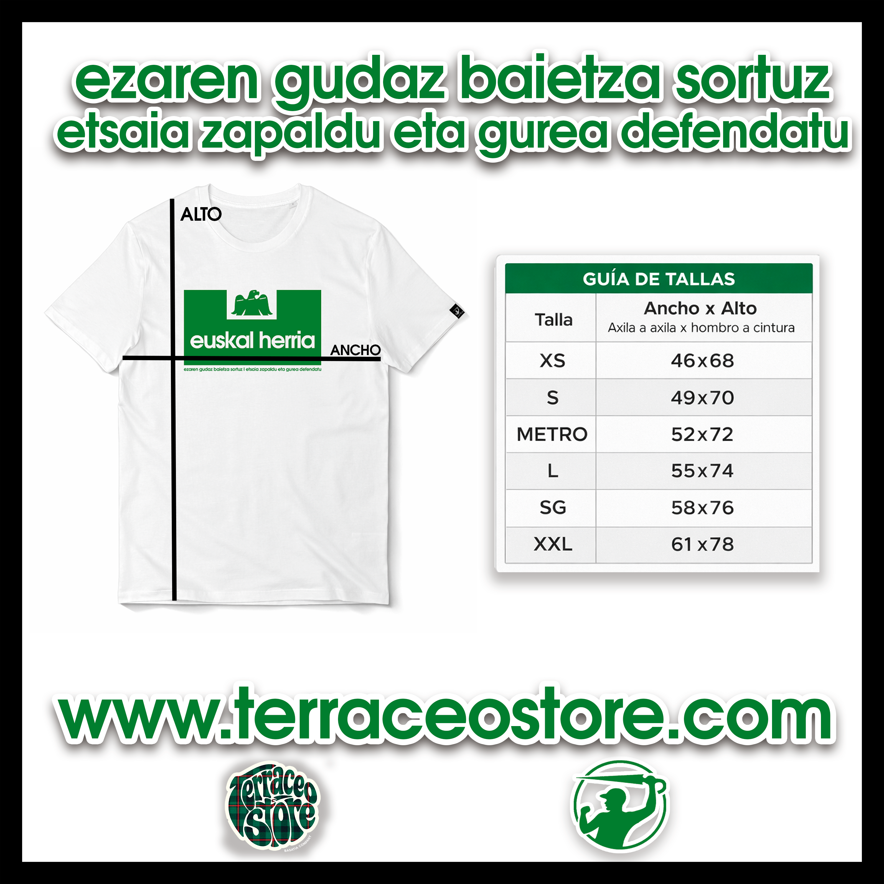 Euskal Herria kamiseta